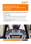 Renishaw Spannmittel und Präzisionstaster für Equator-X™ 500 Messsysteme